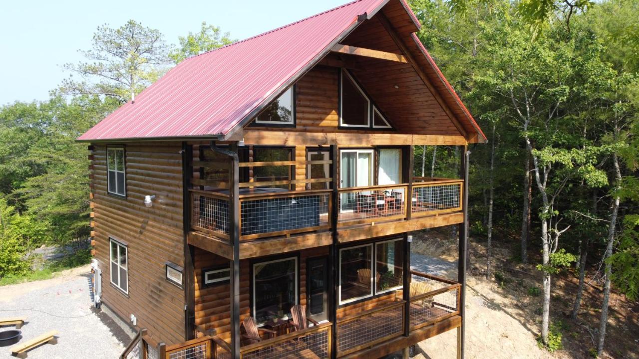Counting Stars Luxury Cabin! Townsend Exteriér fotografie