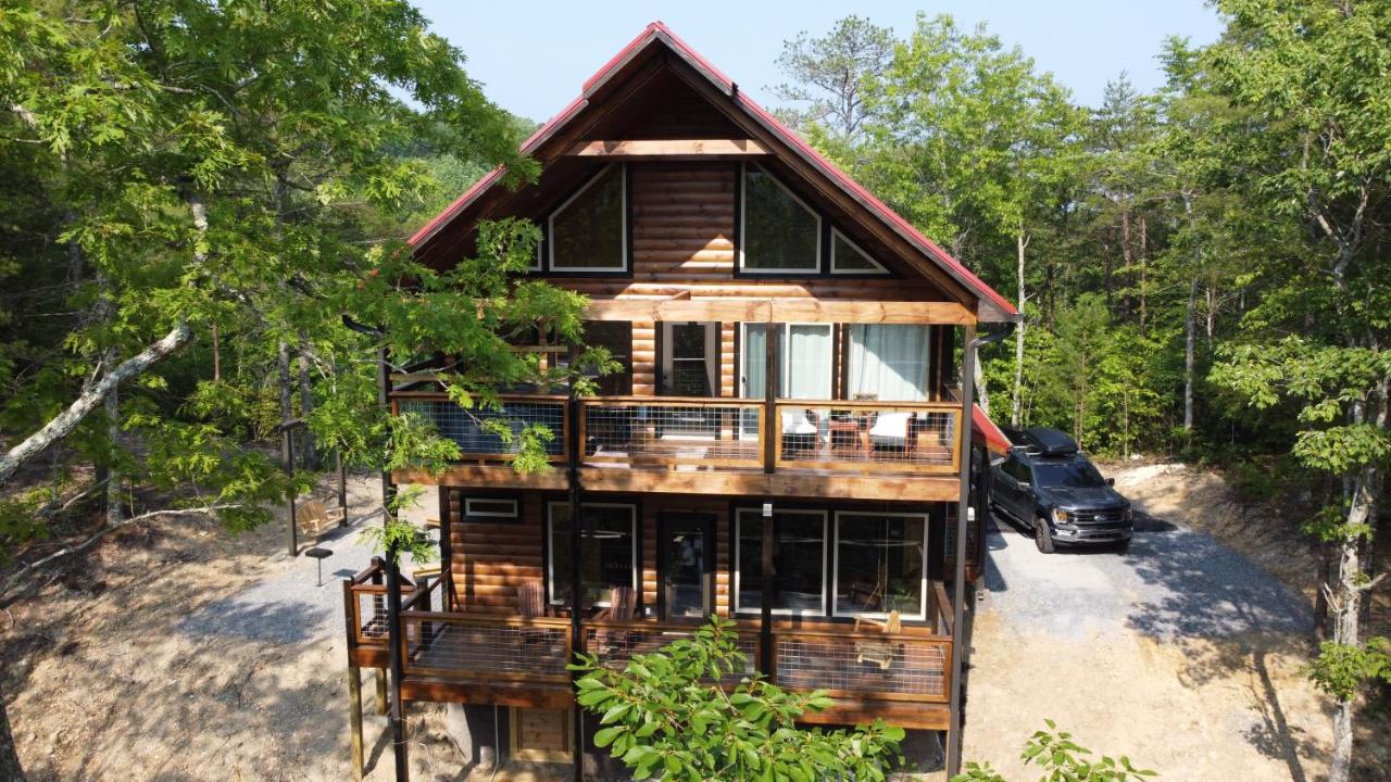 Counting Stars Luxury Cabin! Townsend Exteriér fotografie